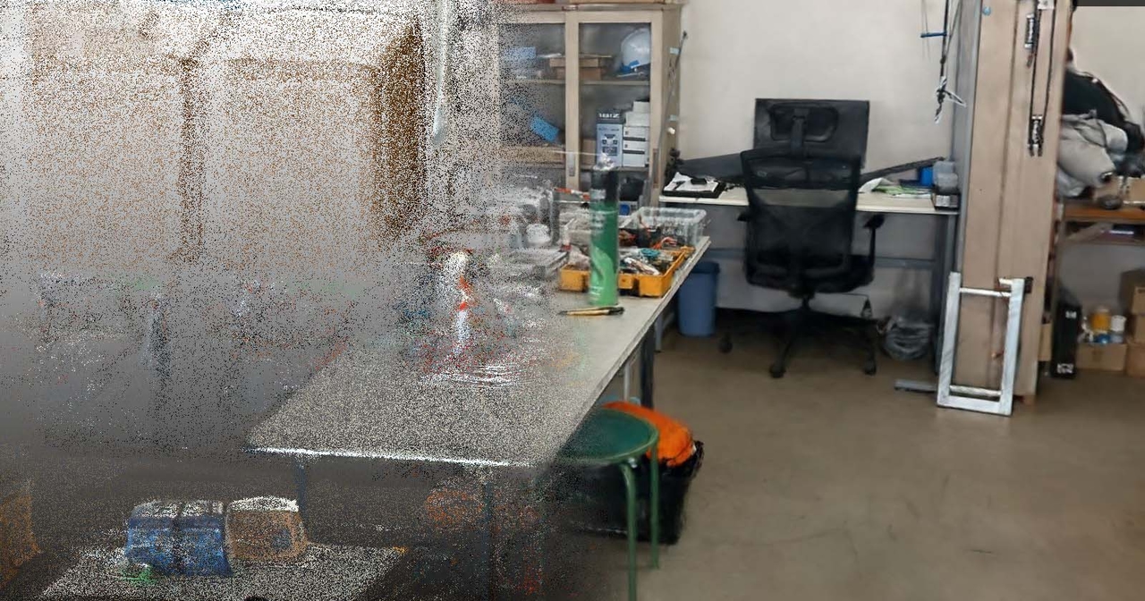 Gaussian Splatting処理イメージ